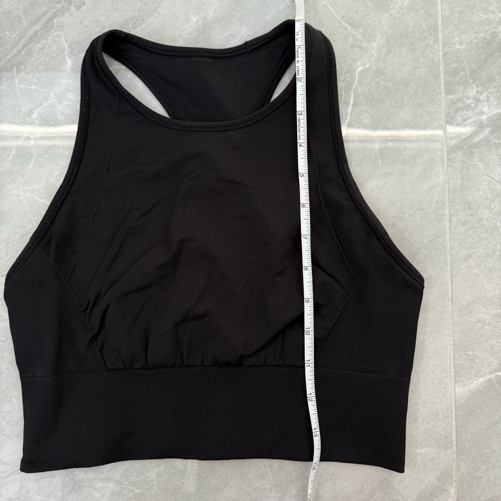 Women’s Lululemon Ebb To Train Medium Support Racerback Sports Bra Size 6 - Picture 15 of 16